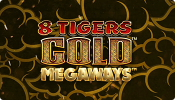 8 Tigers Gold Megaways slot logo