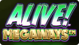 Alive! Megaways slot logo