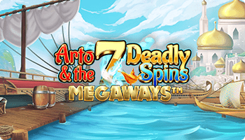 Arto and the 7 Deadly Spins Megaways slot logo