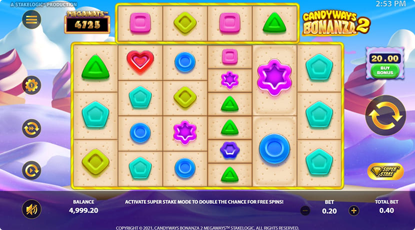 Candyways Bonanza 2 Megaways gameplay