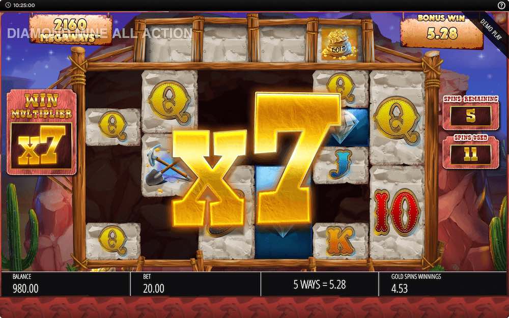 Diamond Mine All Action Megaways™ Slot Review Diamond Mine All Action Megaways™ Slot Review