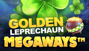 Red Tiger Gaming Golden Leprechaun Megaways slot logo Golden Leprechaun Megaways slot logo