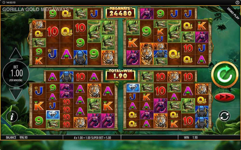 Gorilla Gold Megaways™ Slot Review