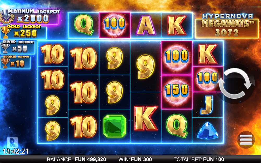 Hypernova Megaways™ Slot Review Hypernova Megaways™ Slot Review