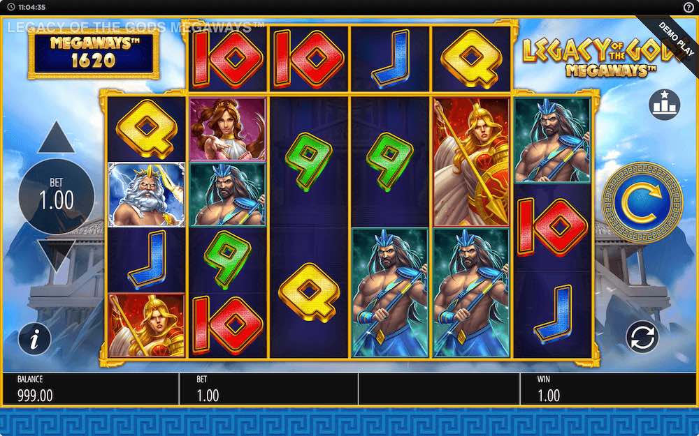 Legacy of the Gods Megaways™ Slot Review