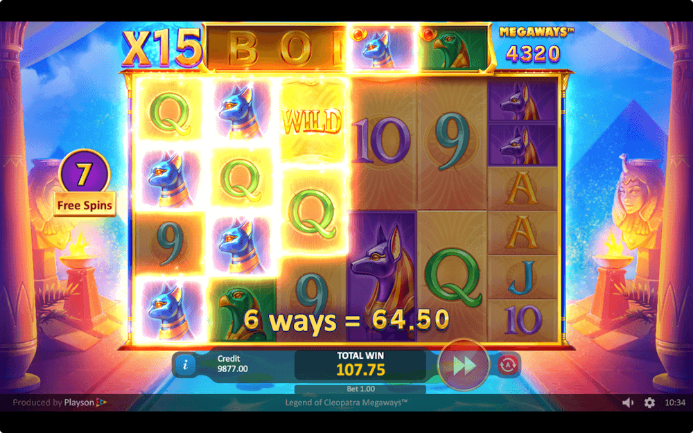 Legend of Cleopatra Megaways™ Slot Review