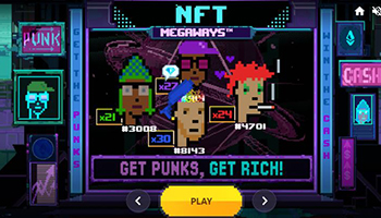 NFT Megaways slot logo