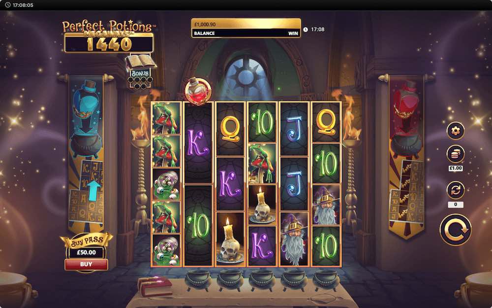 Perfect Potions Megaways Slot Review