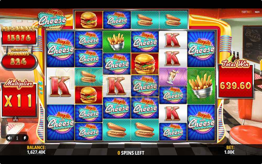Royale with Cheese Megaways™ Slot Review