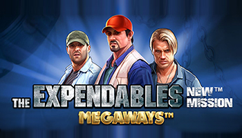 The Expendables New Mission Megaways slot logo