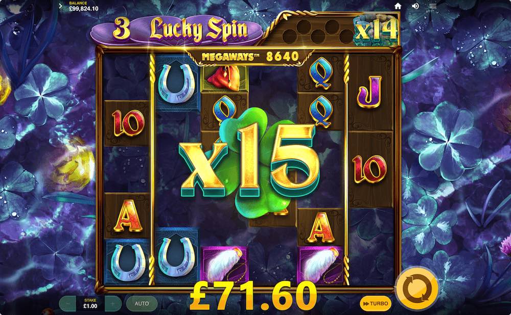 Collect coins in the free spins bonus on Well of Wilds Megaways to be awarded with additional modifiers Collect coins in the free spins bonus on Well of Wilds Megaways to be awarded with additional modifiers