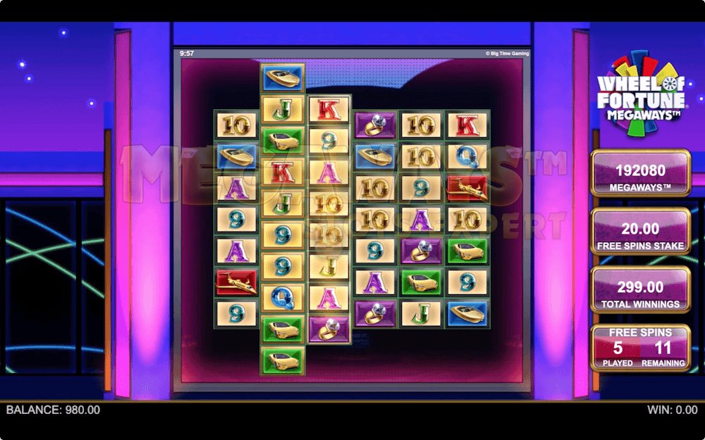 Wheel of Fortune Megaways™ Slot Review